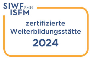 Logo SIWF-Zertifiziert für Weiterbildungsstätten